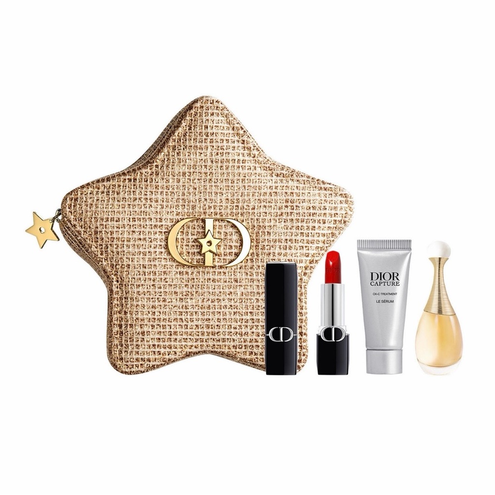 Dior Star Gift Set – J’adore, Rouge Dior Lipstick & Capture Serum